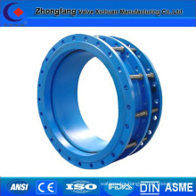 Double flange dismantling joint
